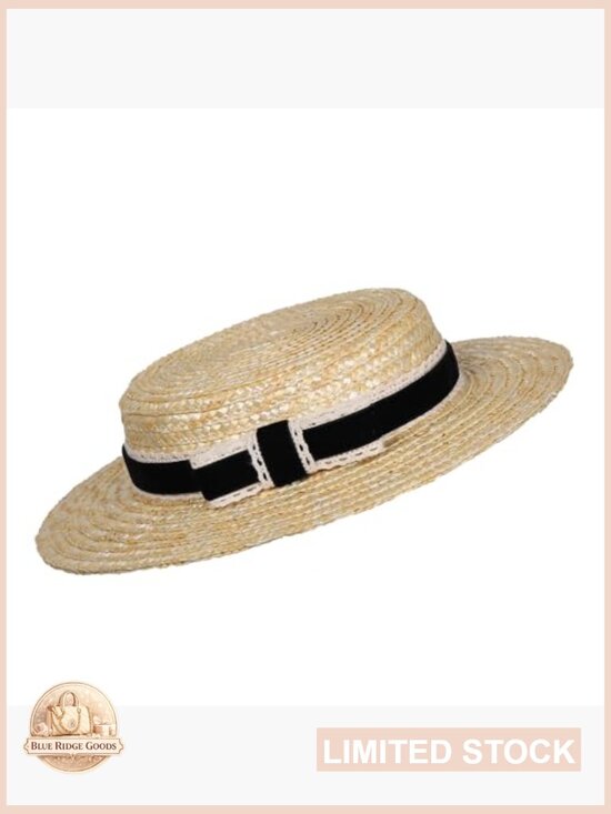Straw Bowknot Fedora Hat Summer Beach Sun Fishing Cowgirl Jazz Boater